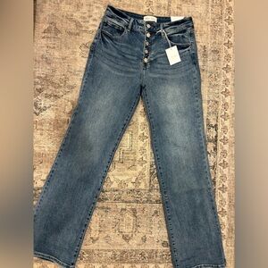 KanCan Medium Wash High Rise Flare Jeans